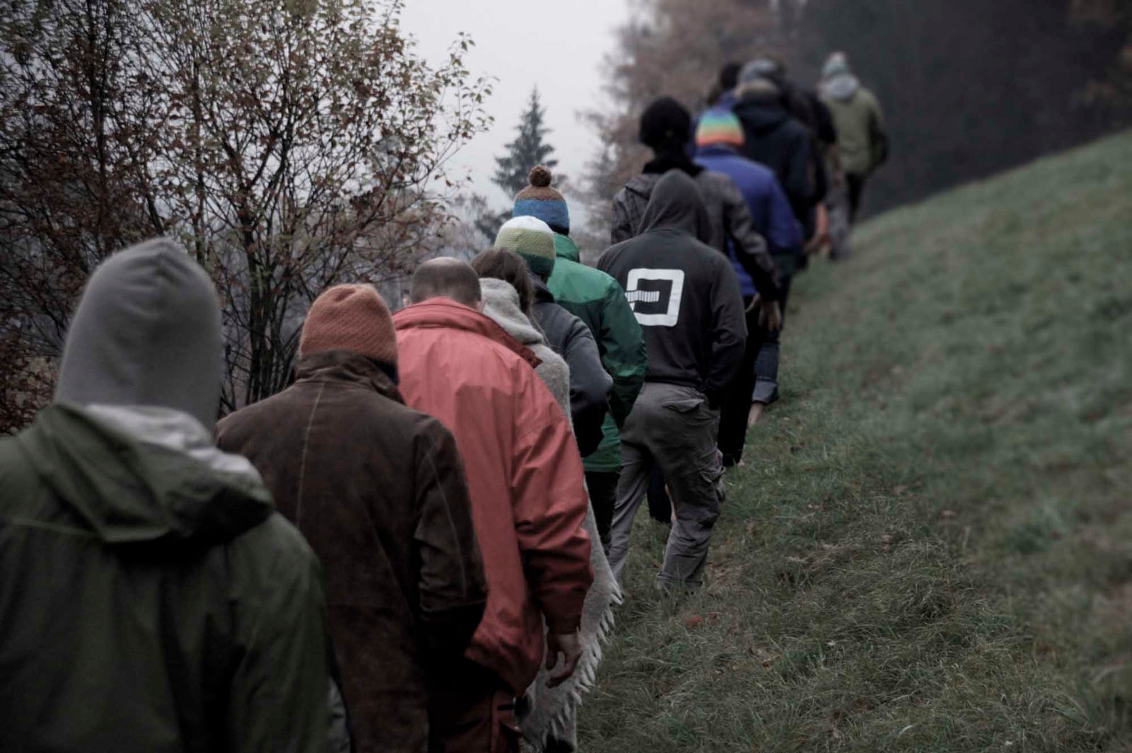 Der Weg der jungen Männer