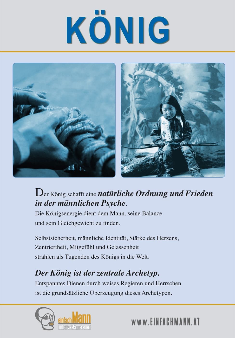 Archetypen-Poster König